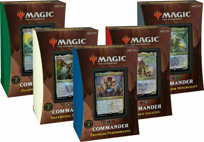 Strixhaven Commander 2021 Decks Set Of All 5 In Stock Sealed New